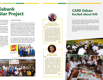 Annual Report Design for a Youth NGO