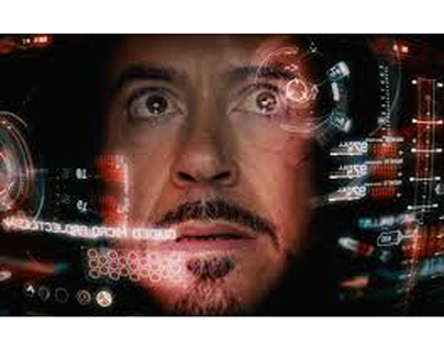 iron man using the program after effects