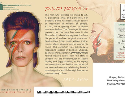 David Bowie Is | Postcard