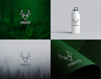 Deer Head Logo | Forest Logo | Deer Logo