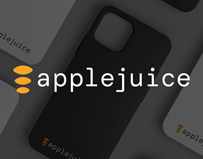 Applejuice logo design