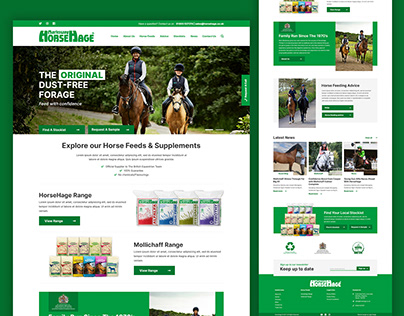 Horse Feed Website