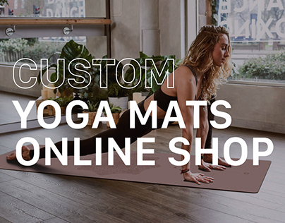 Yoga Mats Online Shop Design