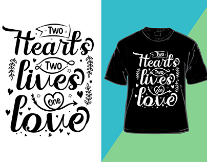 Valentine or love lettering quotes typography vector
