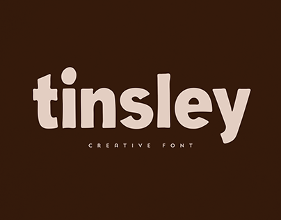 Tinsley free font. Freebie