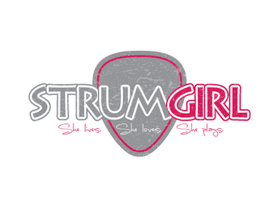 StrumGirl Logo Design