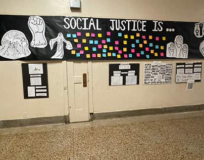 Social justice banner