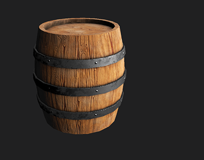 3D Modeling, Barrel