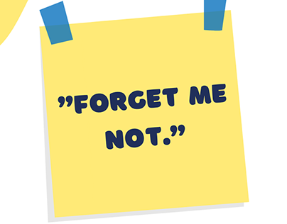 Post-It Campaign Case Study: Forget Me Not