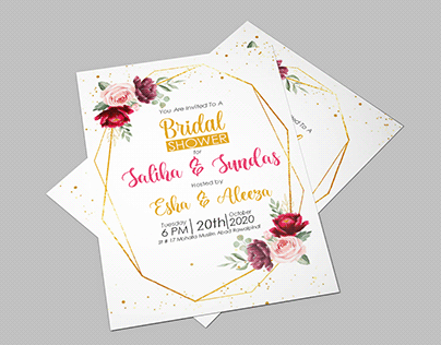 Invitation Card-Bridal Shower