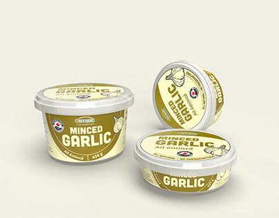 Label Design for Minced Garlic