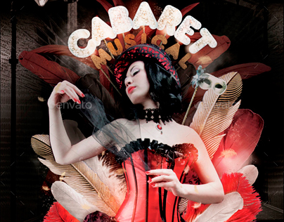 Cabaret Musical Flyer Template