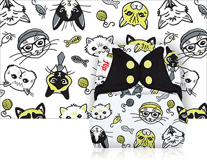 Cats Pattern Design