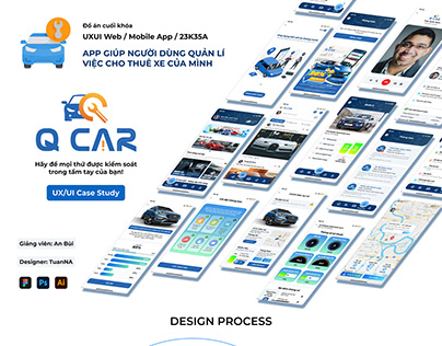 Ứng dụng quản lí xe hơi QCAR