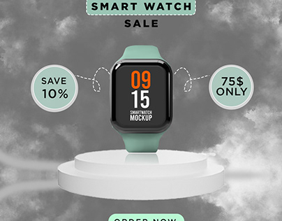 smart watch banner