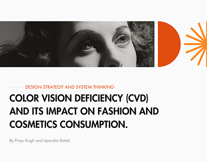 Color vision deficiency and its impact on Fashion.