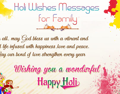 5 Best Colorful Happy Holi 2016 Wishes Images