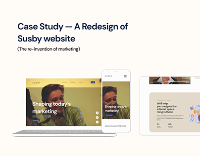 Susby - Website Redesign - UX Design Case Study