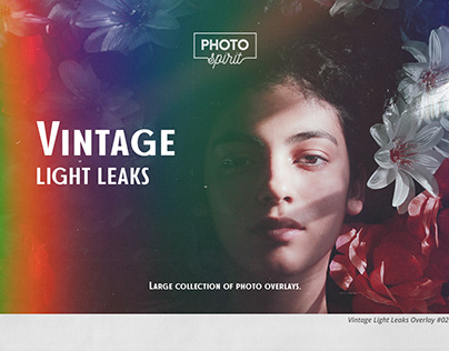 Vintage Light Leaks Overlays