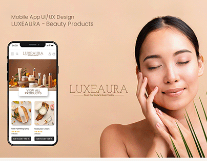 Project thumbnail - Natural Beauty Products - App Design (Case Study)