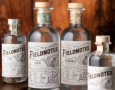 Fieldnotes (La Crosse Distilling) Spirits Packaging