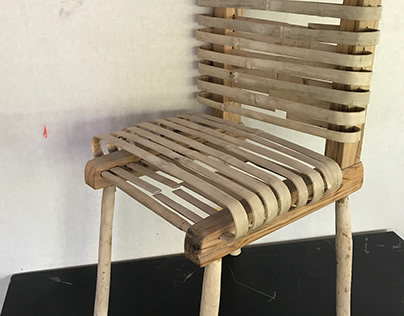 First chair - bamboo