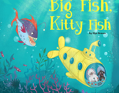 Big Fish Kitty Fish. Picture Book.