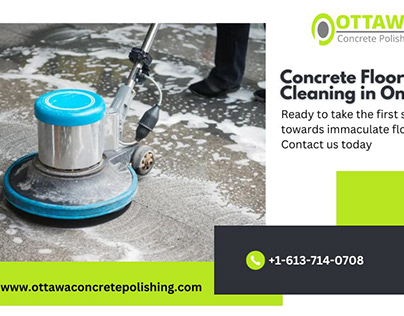 Concrete Floor Cleaning in Ontario