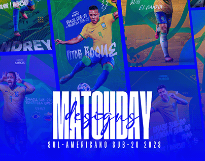 Matchday Design Seleção Brasileira Sub-20 Sul-Americano