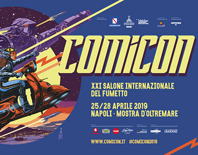 Project thumbnail - Comicon 2019 (Graphic Design)