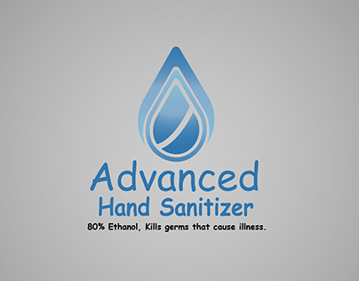Hand Sanitizer Logo Design