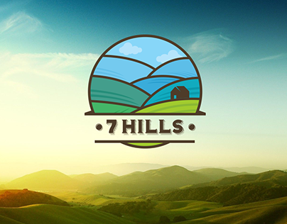 7 HILLS logo Design