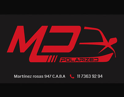 Logo y Tarjeta de Presentacion MD Polarized