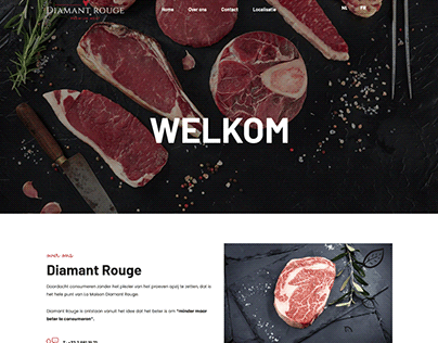 Multilingual Meat Website