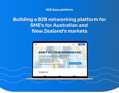 SaaS based B2B platform - UX design