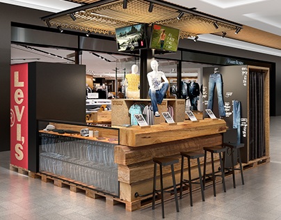 Pop Up Store concept for Levi's