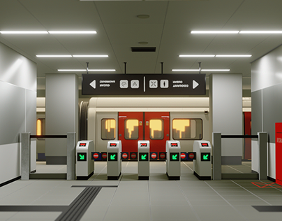 Project thumbnail - MRT Station