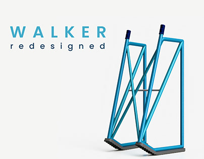 Walker Redesigned: To promote walking in elderly