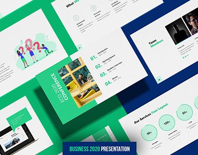 FREE POWERPOINT TEMPLATE - BUSINESS 2020