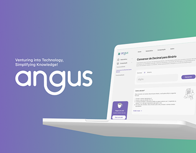 Project thumbnail - Angus | Web and Mobile Educational Project