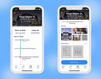Property Management App – Renter Move-in sequence
