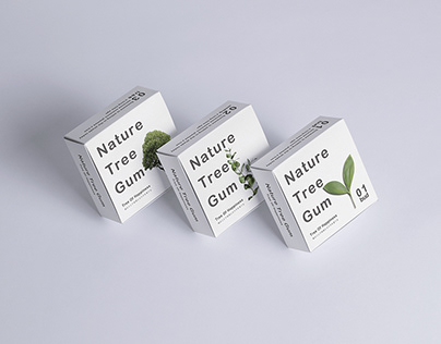 Nature Tree Gum | Package design