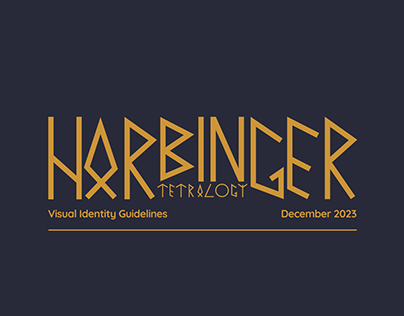 The Harbinger Tetralogy - Branding & Visual Identity