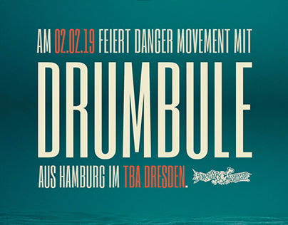 Flyerdesign Drumbule