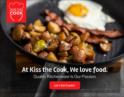 Kiss The Cook: Custom Display Banners