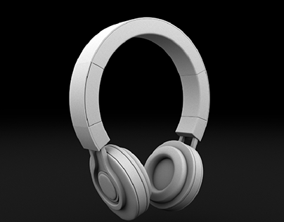 Headphone 3d modeling
