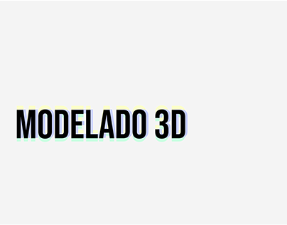 Escenarios | Modelado 3D