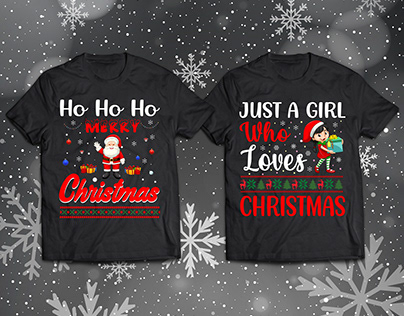 Christmas t-shirt Design bundle