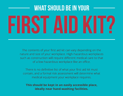 Imperative Training - 'First Aid Kit' Infographic