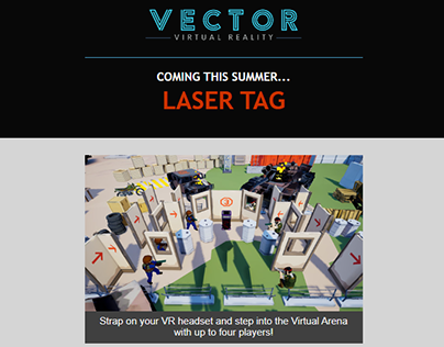 Vector VR Email - VR Laser Tag Launch